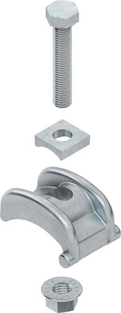 Niedax SPPM 30 F - Paire de griffes de serrage robustes en acier zingué