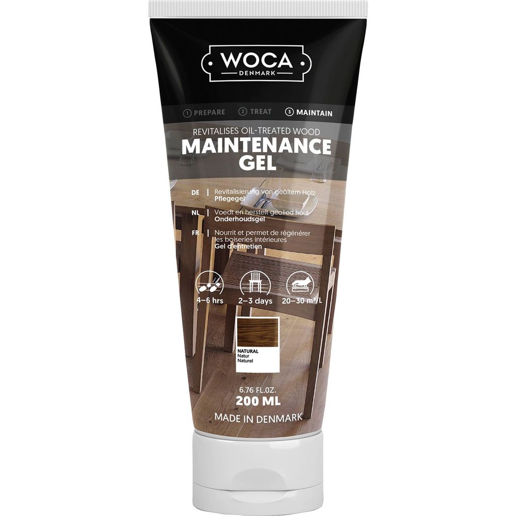 WOCA Pflegegel, Extra weiß 0,2 Liter