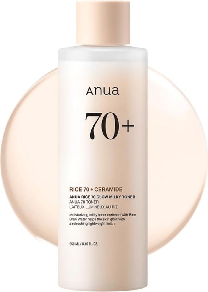Anua Rice 70 Glow Milky Toner 250 ml Zdjęcie produktu 
