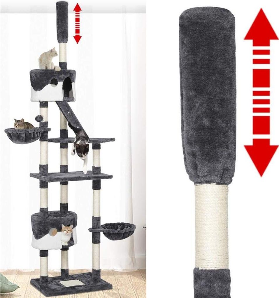 Yaheetech Kratzbäume Kratzbaum XXL Deckenhohe  Produktbild 3