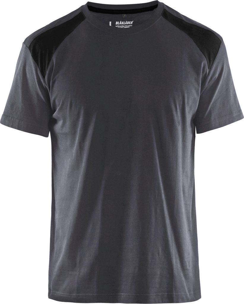 Blakläder T-Shirt 3379 1042 in div. Farben, Farbe:Schwarz/Mittelgrau, Größe:L