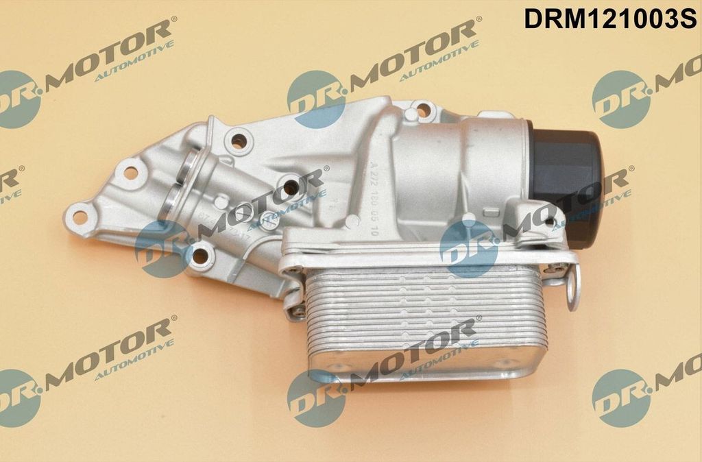 DR.MOTOR AUTOMOTIVE DRM121003S Ölfiltergehäuse Gehäuse passend für MERCEDES-BENZ C-Klasse Limousine (W204) E-Klasse Limousine (W211) C-Klasse T...