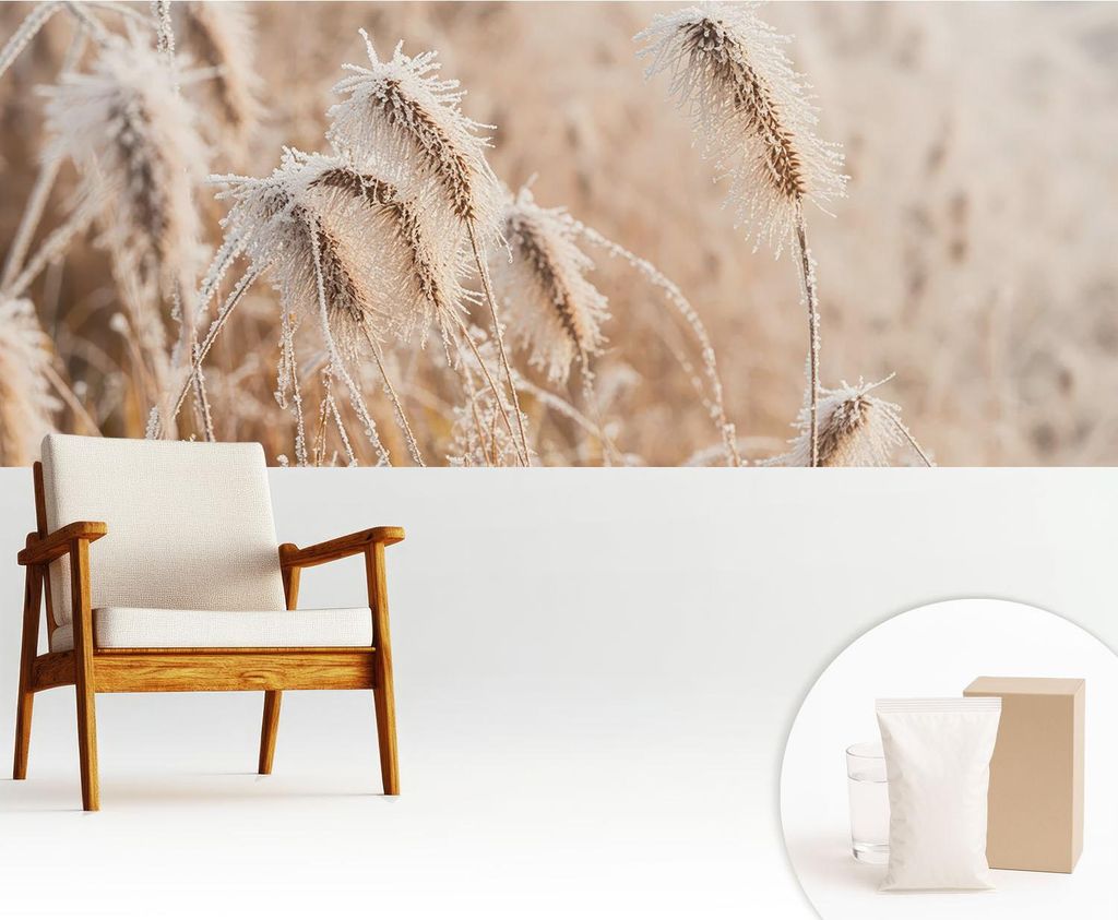 Fototapete - 250x104 cm - Tapete - Wandtapete - Wandbilder - Dekofolie - Tapete Folie - Wand - Dekoration - Wohnzimmer - Winterlandschaft