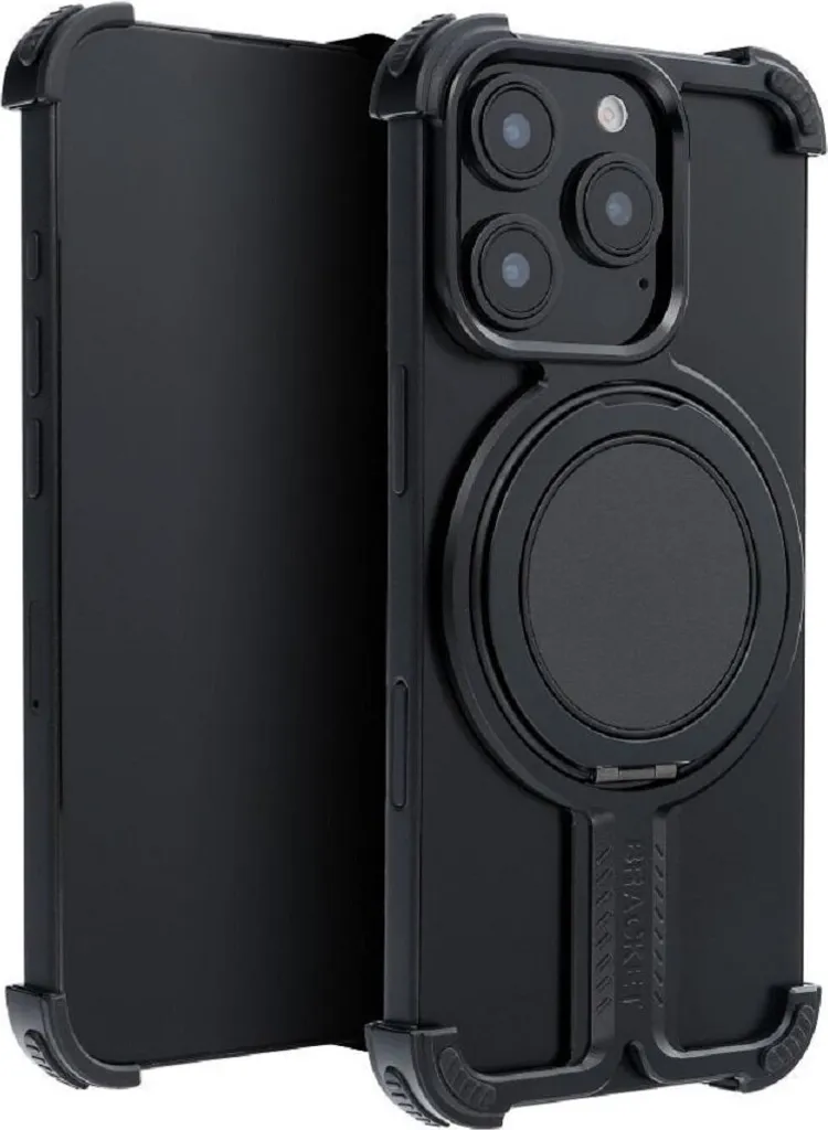 Custodia iPhone 13 Alluminio con Supporto ad Anello | Protezione Rugged