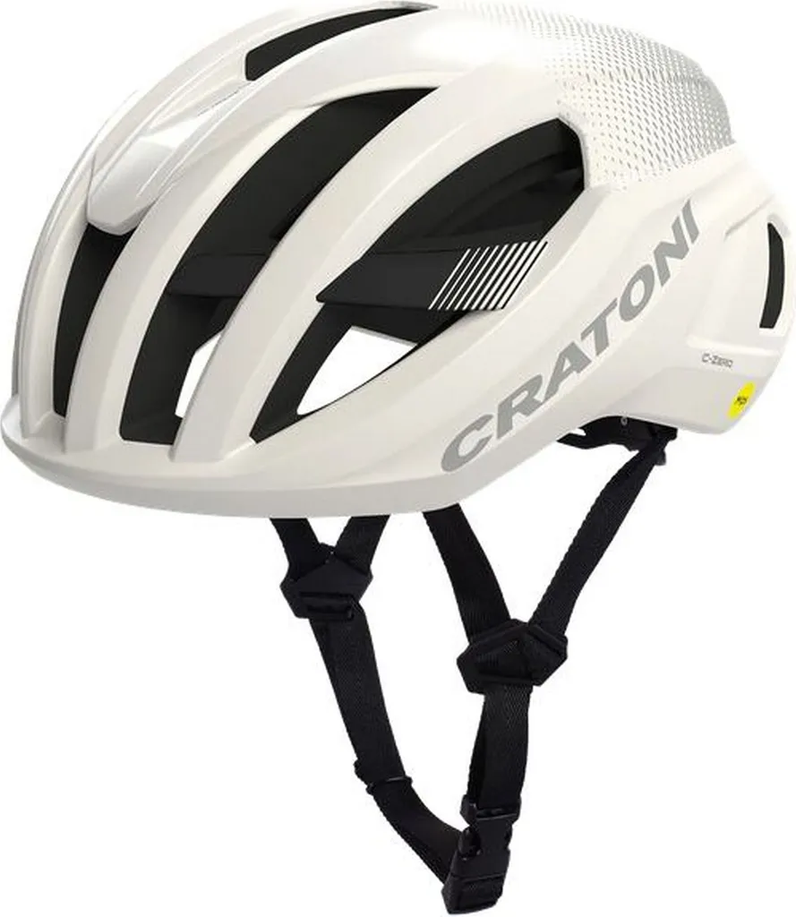 Casque vélo blanc CRATONI C-Zero MIPS : sécurité et aération maximales