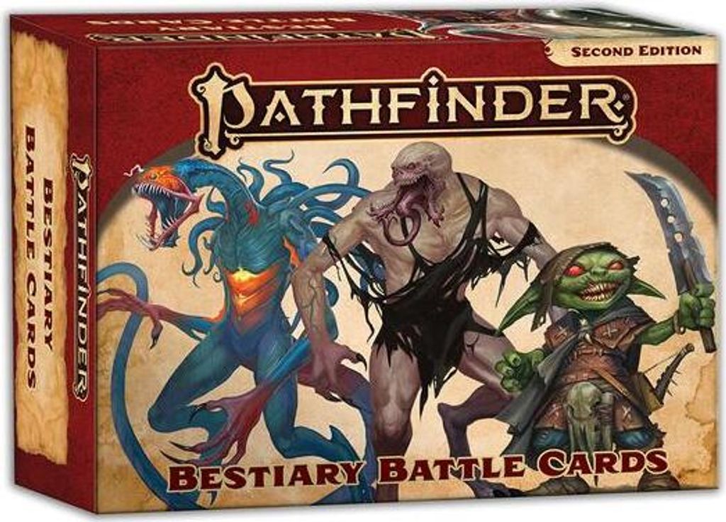 Pathfinder Bestiary Battle Cards (P2)