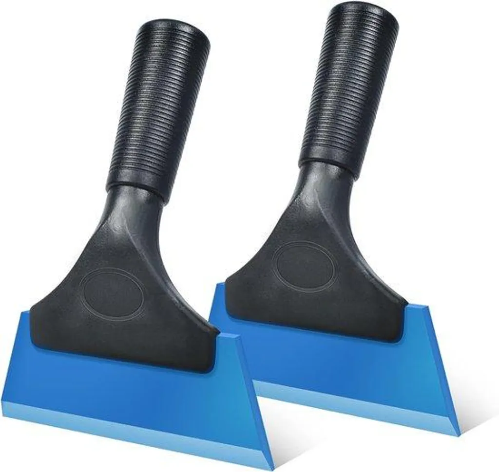 Douchette de nettoyage en silicone pour vitres et miroirs lot de 2 pcs