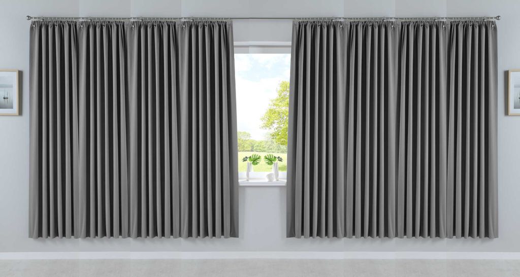 8er Set Verdunkelungsvorhang »DARK« Saugnapf Abnehmbar Reisevorhang Vorträge Vorhang HxB 200x130 cm Grau