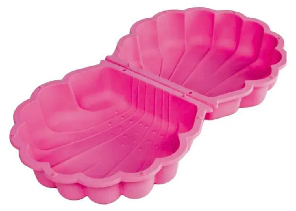 Coquillage Rose Sable et Eau pour Bac à Sable - Lot de 2 pour Enfants