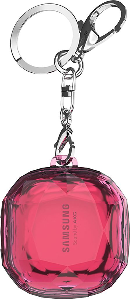 Crystal Case für Samsung Galaxy Buds Live und Galaxy Buds Pro & Galaxy Buds 2 & Galaxy Buds 2 Pro Hülle, harte, stoßfeste Schutzhülle mit Schl...