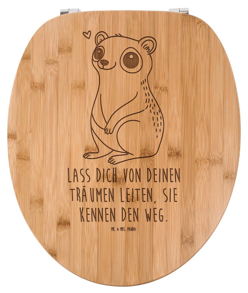 Mr. & Mrs. Panda WC Brille Plumplori Glücklich - Transparent - Geschenk, Glück, Toilettenbrille, Gute Laune, Sitz, Toilettendeckel, Niedlich, Klo...