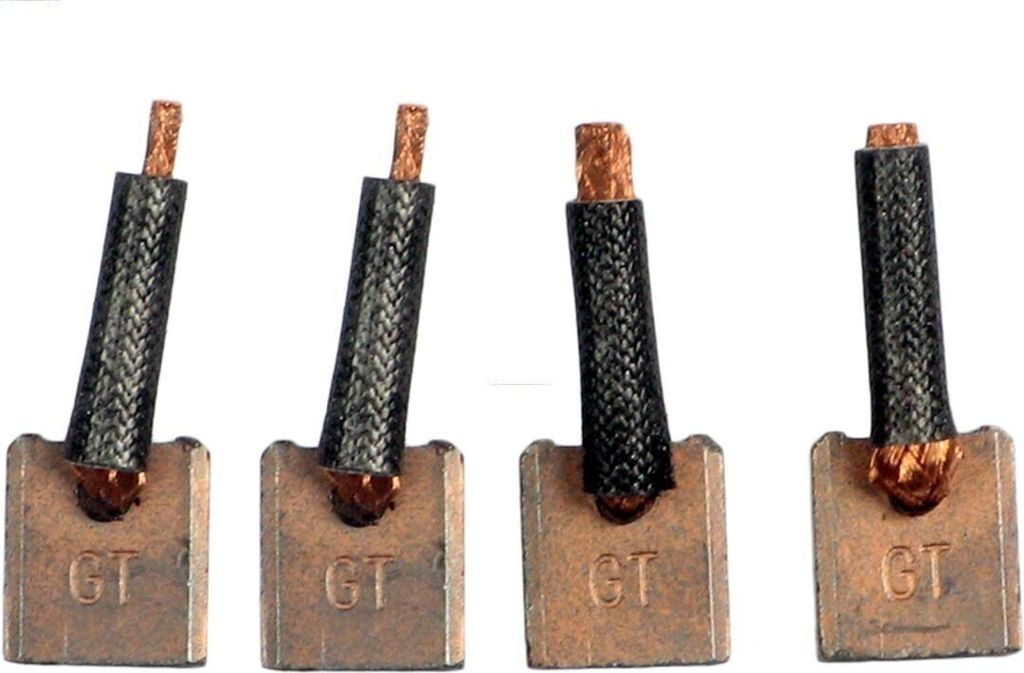 4x AS-PL Anlasser-Kohlebürsten SB6015 7,00mm 13,00mm 14,50mm