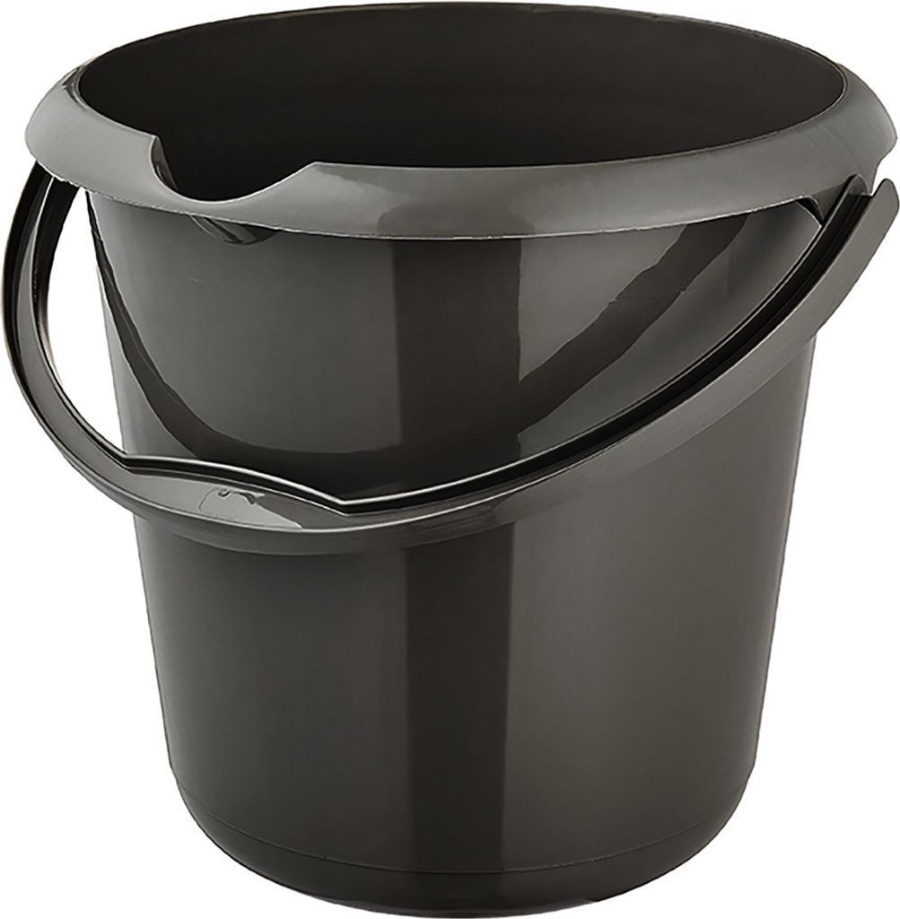 keeeper Putzeimer "mika eco" rund 10 Liter graphite Produktbild 