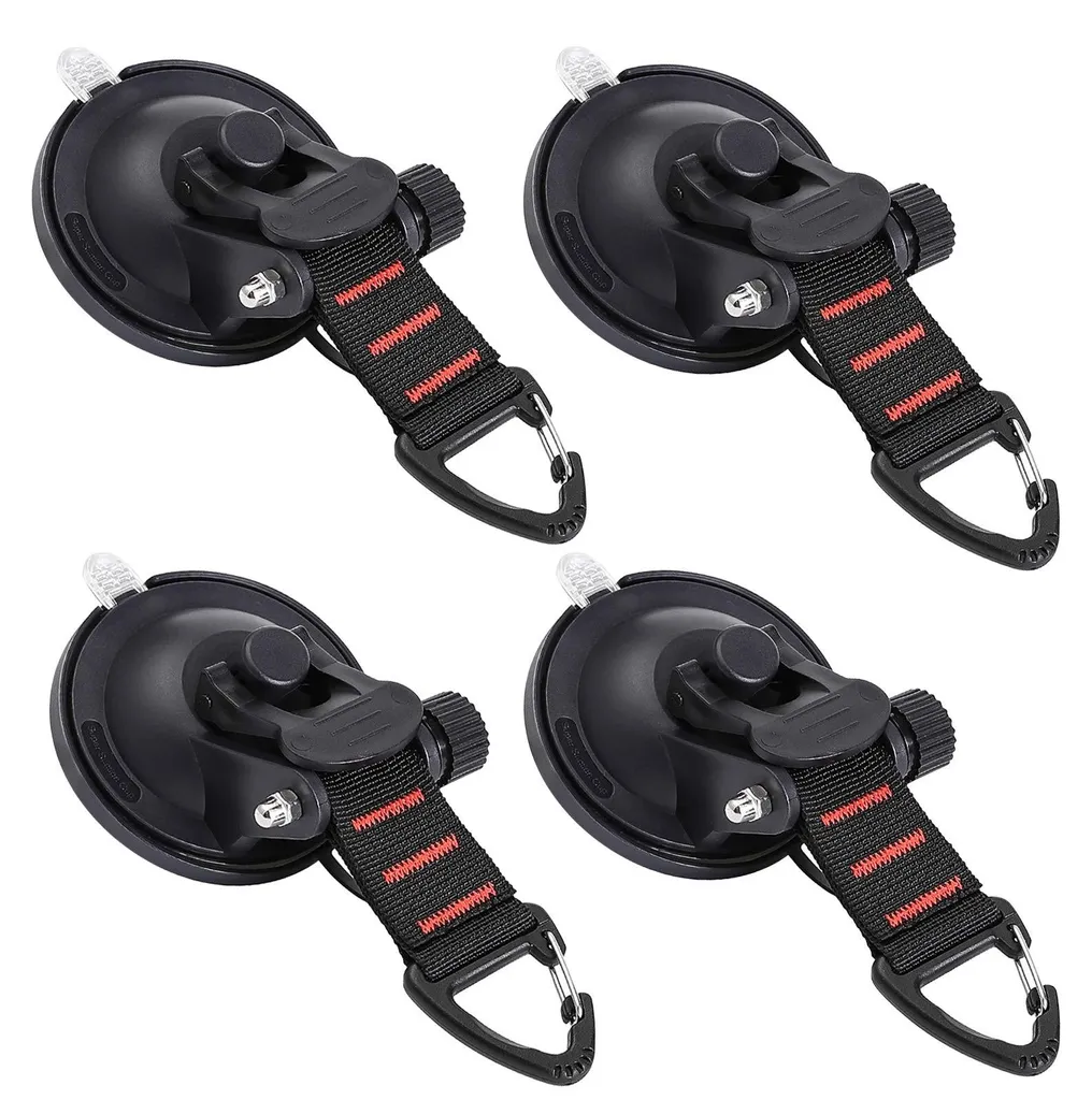 Ventouse Camping Voiture Haute Performance Fixation sans Perçage x4