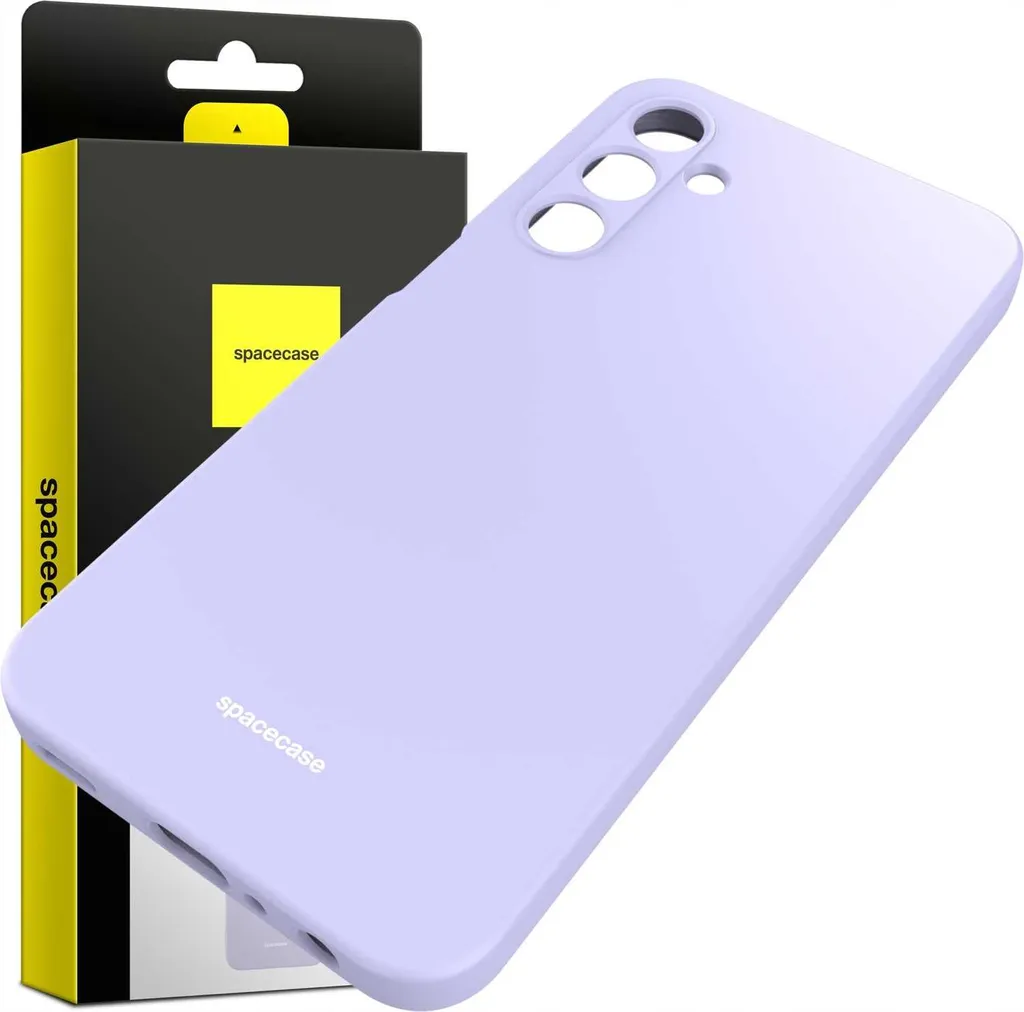 Coque en silicone Galaxy A25 5G SPACECASE Violet - Protection flexible - 2