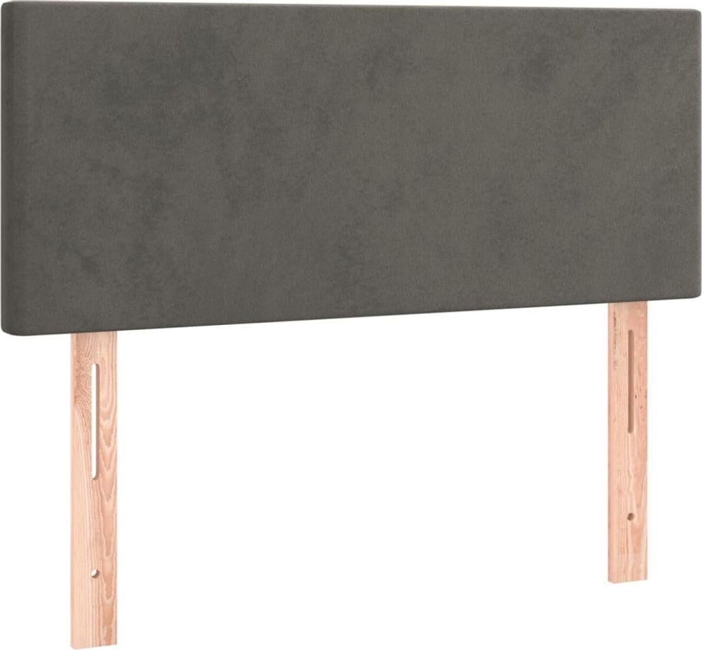 VidaXL 345759, Ciemny Szary, Poliester, Drewno, 900 mm, 78 Zdjęcie produktu 