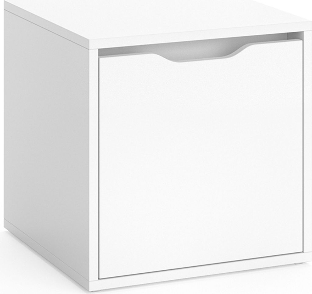 Banc pour chaussures Vicco Ruben Blanc 40x40.6cm, Model Image du produit 