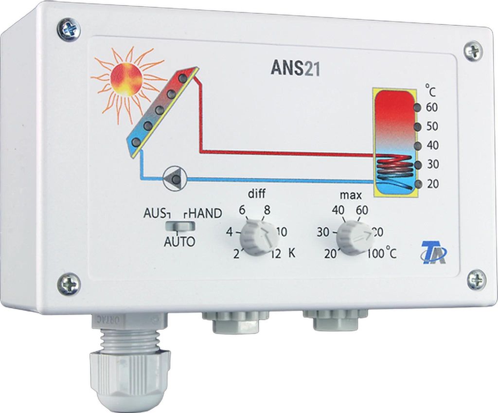 Technische Alternative Einkreis Solarregelung, 1 Stk. Produktbild 