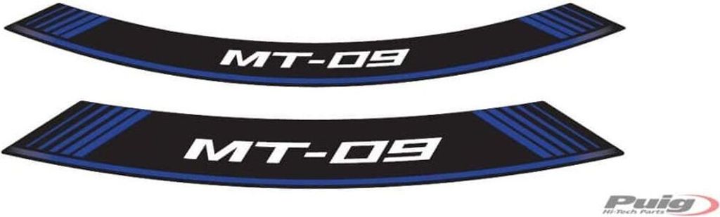 PUIG 9135A Rim Strips Specials passend fuer YAMAHA MT-09 Blau