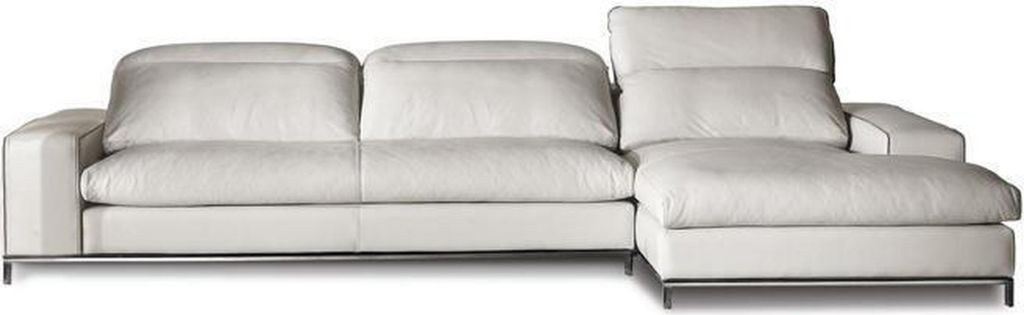 Design Ecksofa L form Couch Polster Leder Sofas Luxus Wohnzimmer Sofa PRIANERA