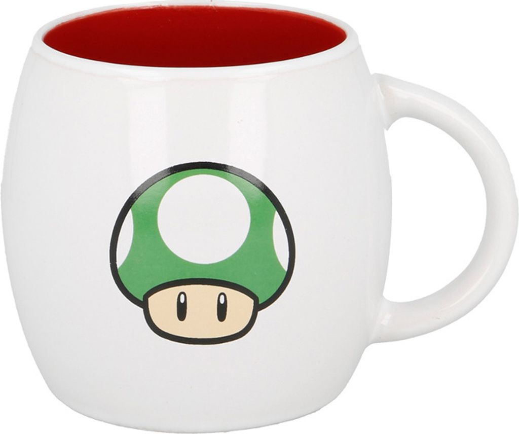 Stor 00378 - Nintendo - Super Mario grüner Pilz Keramik Tasse