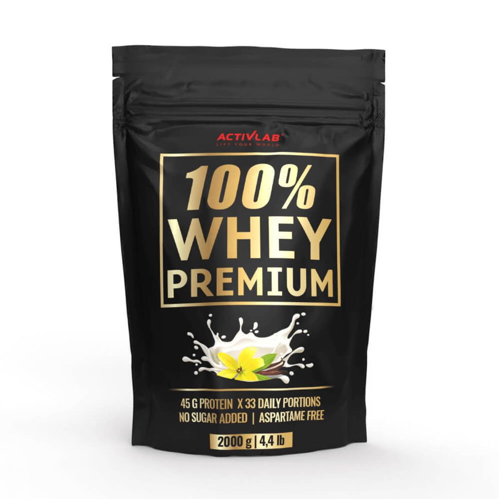 Activlab 100% Whey Premium 2000g, hoher Proteingehalt, Produktbild 