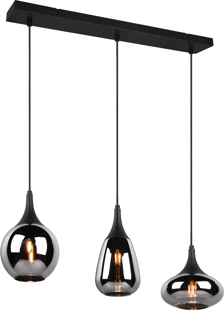 Lampadario LUMINA nero Trio 317000332