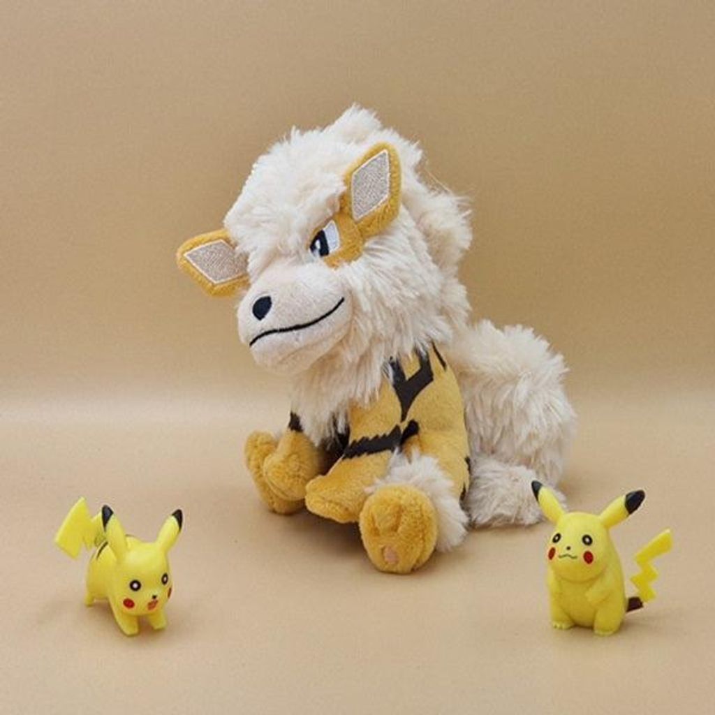 Pokemon Arkani Kuscheltier - 13 cm Plüschtier Arcanine