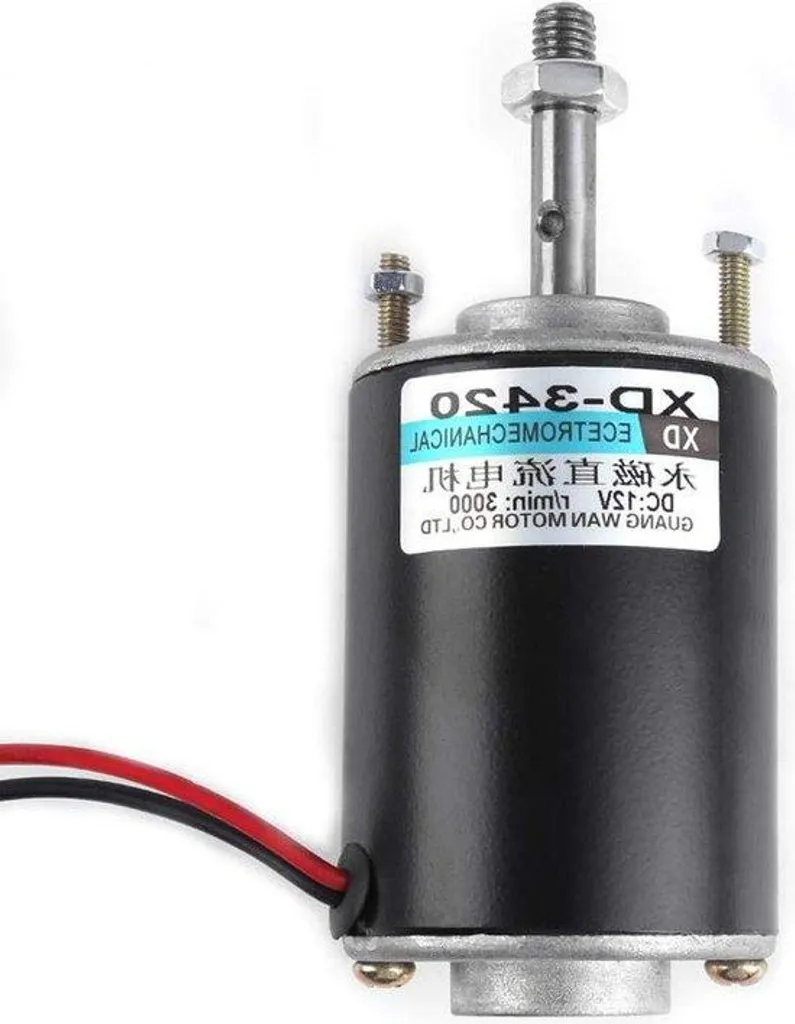 Moteur CC 12V 24V Haute Vitesse - Évitez la Surchauffe de vos Projets DIY