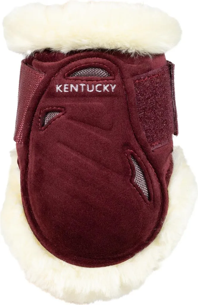 Guêtres Protège-Boulets Jeunes Chevaux Kentucky Velvet et Mouton Synthétique