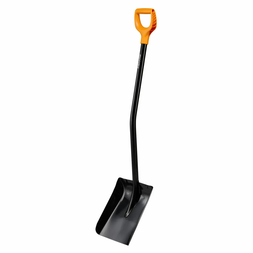 Pala Fiskars 1067518 Solid per Giardino e Edilizia Fai-da-te