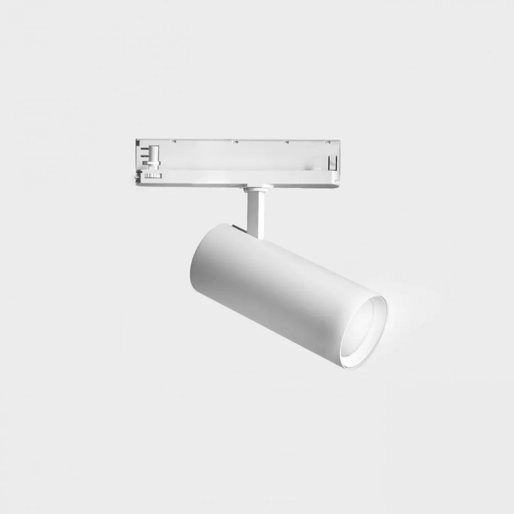 Spot LED blanc 10W faisceau 38° FAME IRC 80 pour éclairage rail
