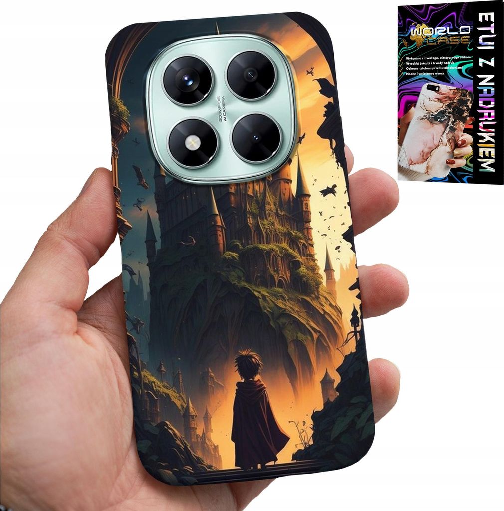 Gehäuse Für Xiaomi Note 14 Pro 5G - Gehäuse Für Zauberstab Schloss