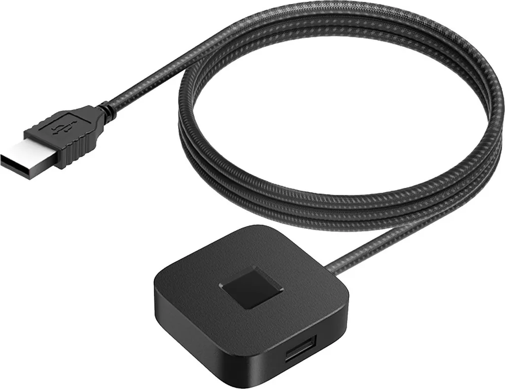 Lecteur empreintes digitales USB Windows 11 - Dongle PC biométrique noir