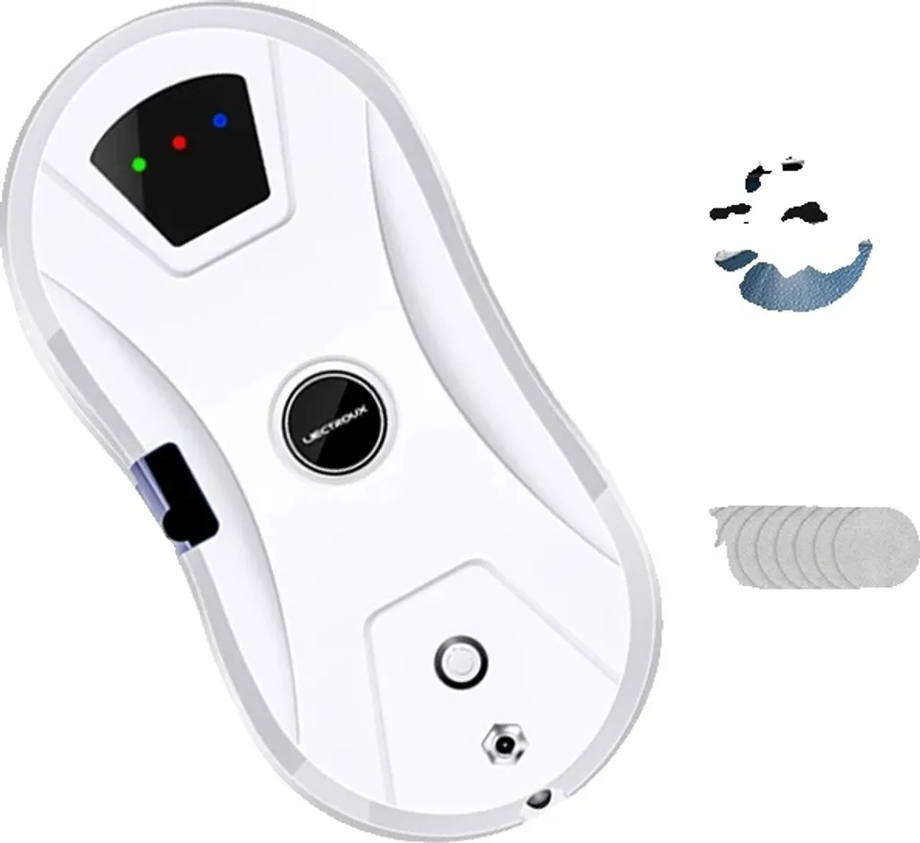 Lave-vitres automatique blanc haute vitesse à guidage intelligent IA