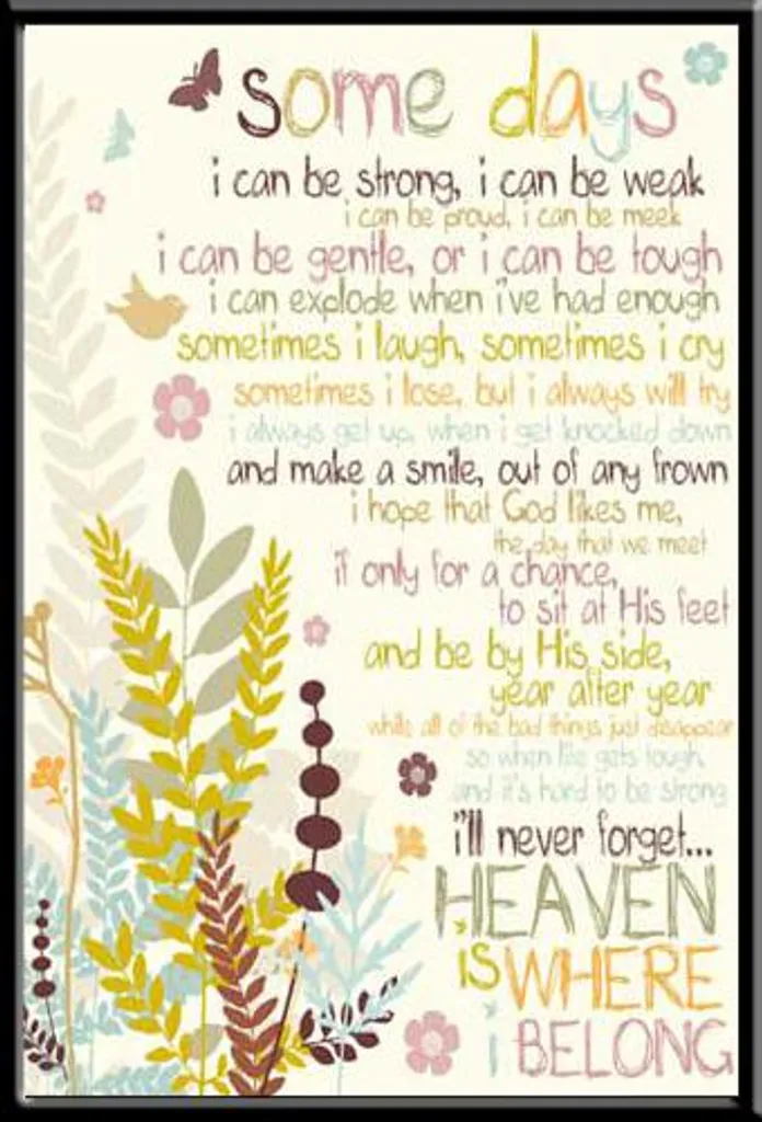 Arredo Parete Motivazionale: Poster Somedays con Cornice Shinsuke Maxi