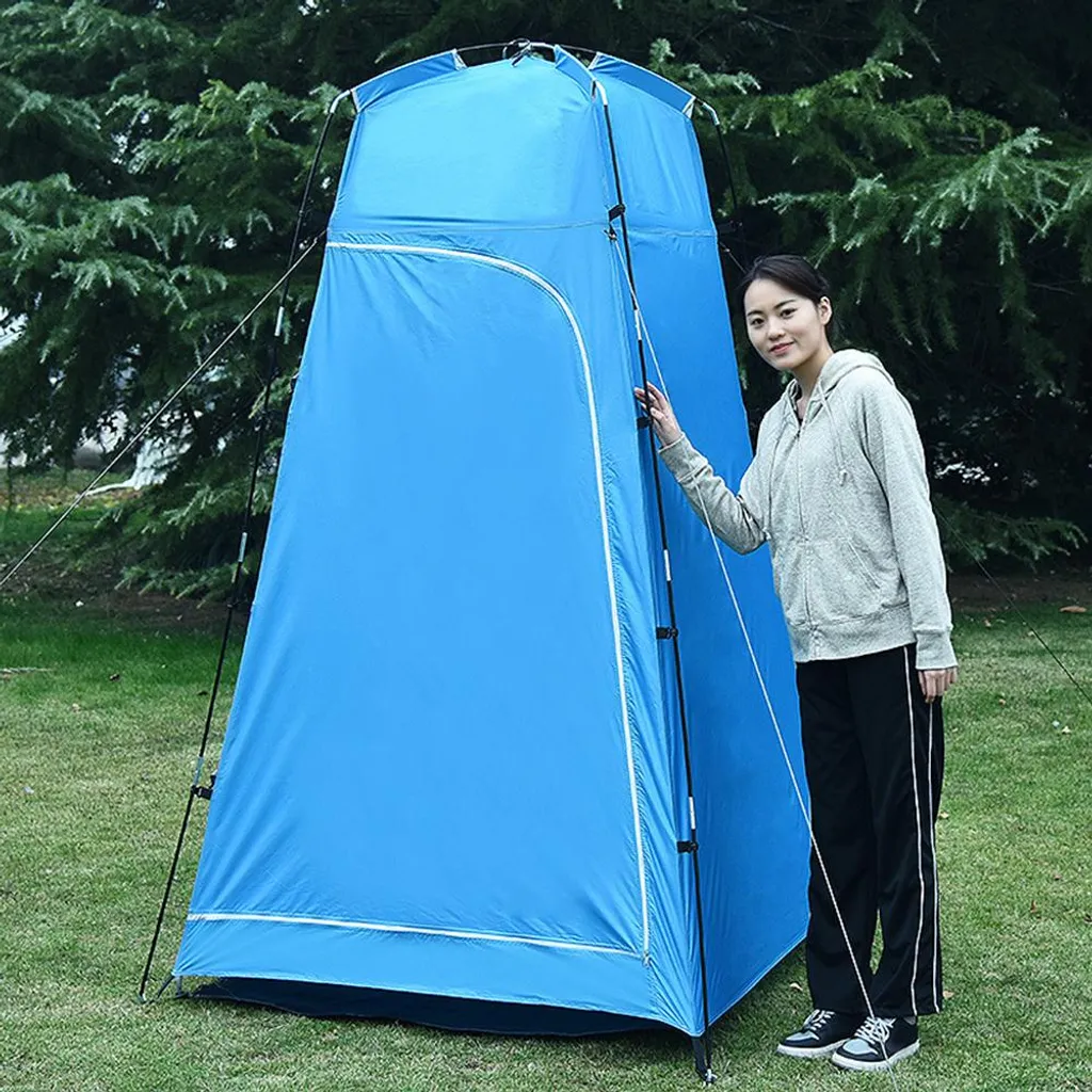 Cabine de change portable et tente de douche extérieure pour camping