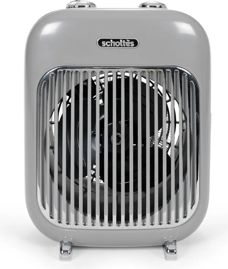Termoventilatore Scholtes SCSV500G 2000W Grigio | Calore Istantaneo Bagno