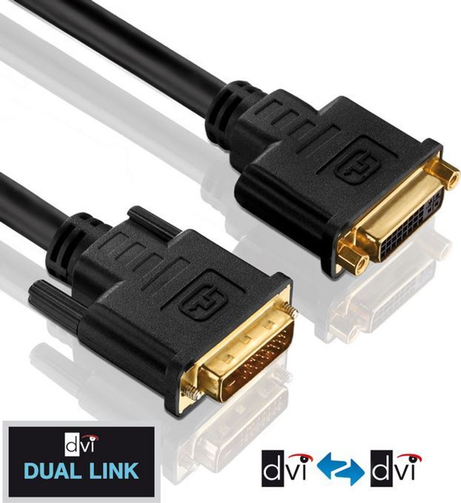 PureLink DVI Verlängerung - Dual Link - PureInstall 2,00m