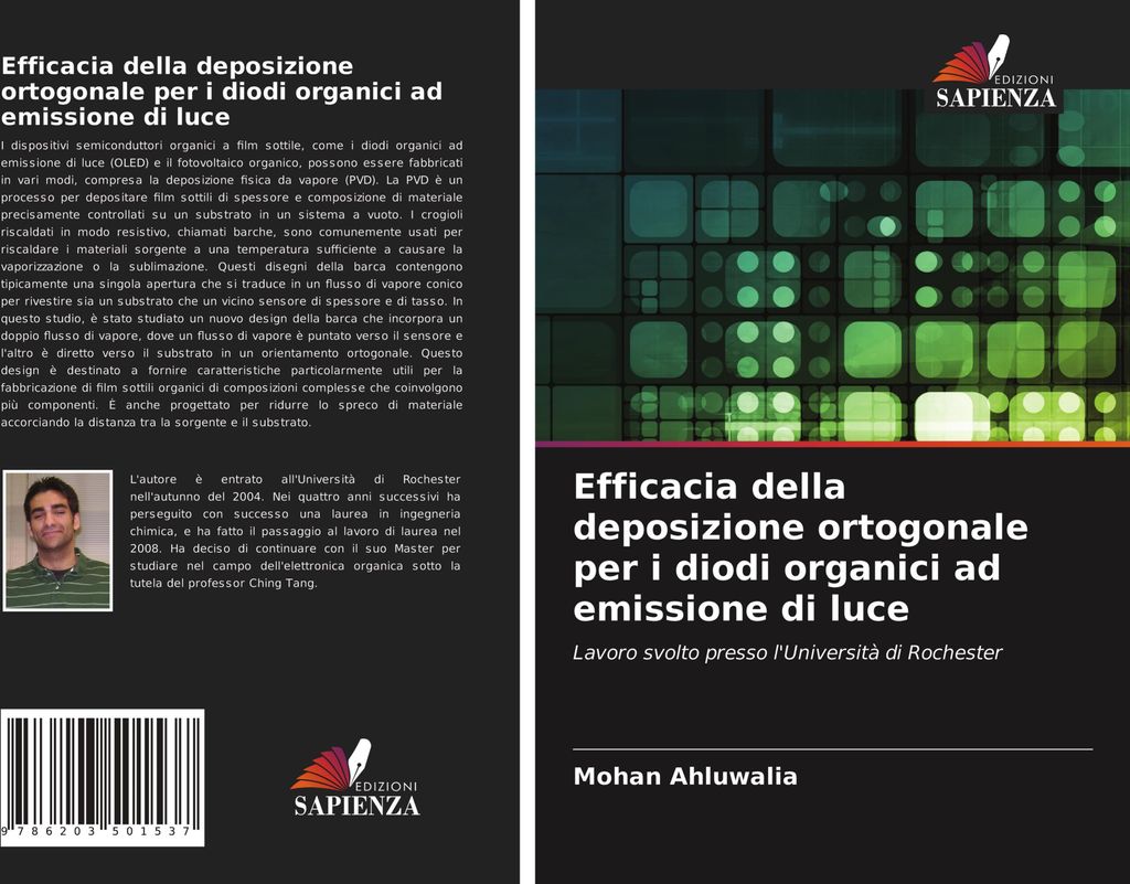 Efficacia della deposizione ortogonale per i diodi organici ad emissione di luce