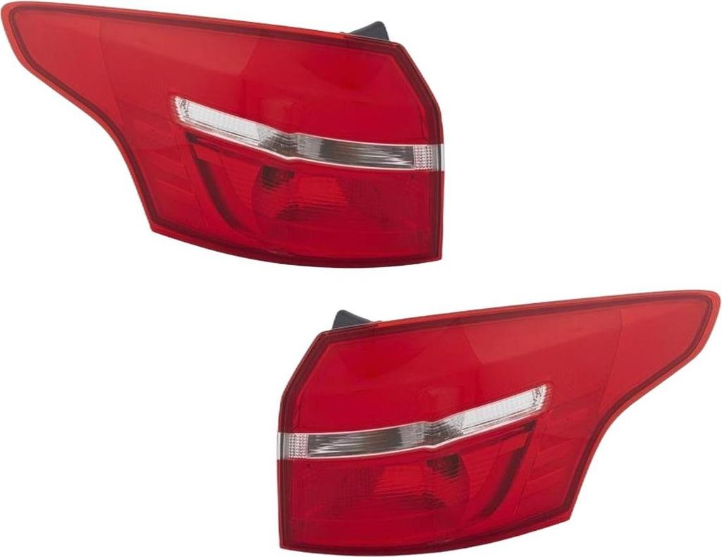 Rückleuchten-Set links rechts 12 V LED P21W PY21W HELLA für FORD FOCUS