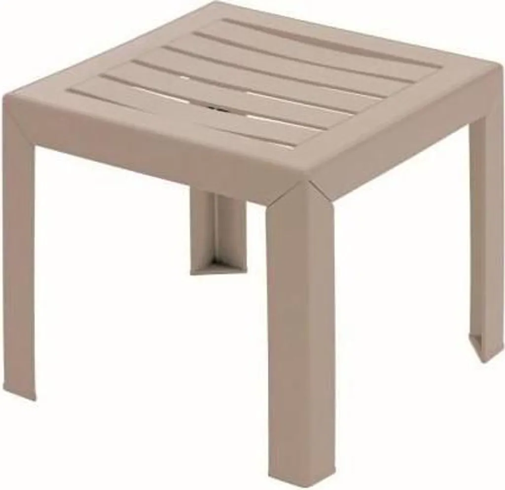 Tavolino Plastica Grosfillex Miami 40x40x38 - Qualità Professionale