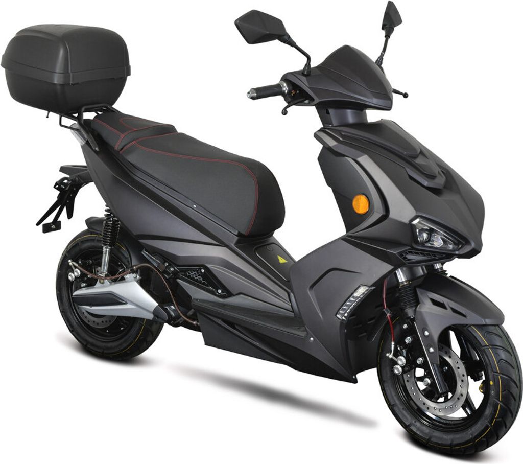 GT-Union eStriker 45km/h, mattschwarz, m.TC  mattschwarz Produktbild 