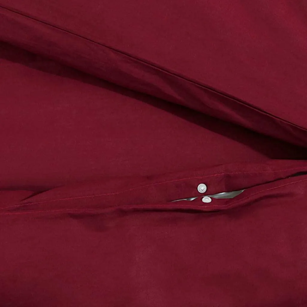 Biancheria da Letto Bordeaux 200x220 in Cotone Premium | The Living Store - 8