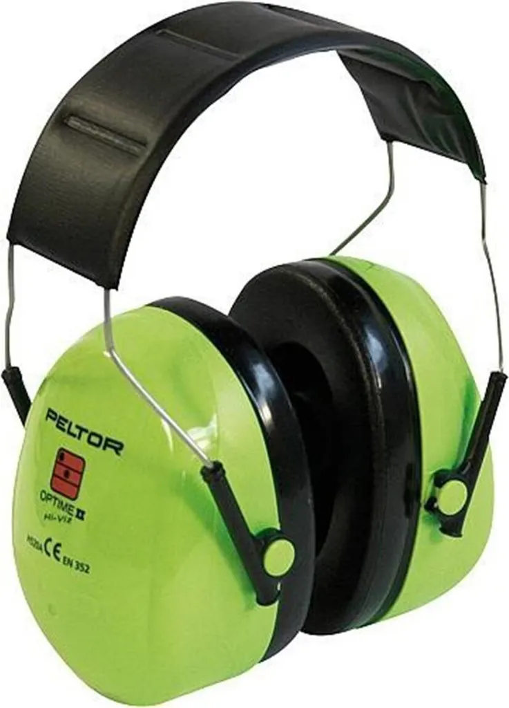 Casque antibruit pour chantier de nuit 3M Peltor Optime II
