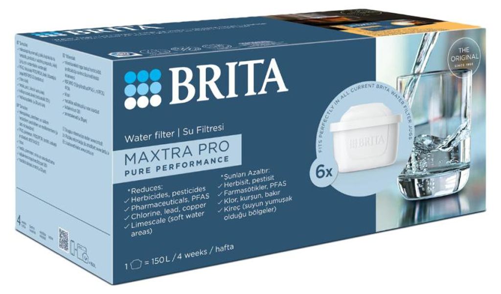 Filtre à eau Brita Maxtra Pro Pure Performance - 6 pcs Image du produit 