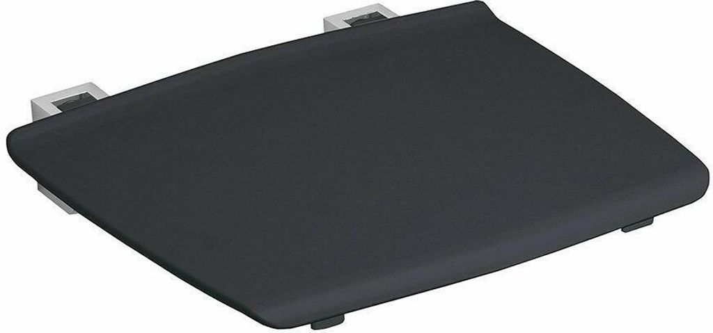 Duschklappsitz 32,5x32,5cm, dunkel grau