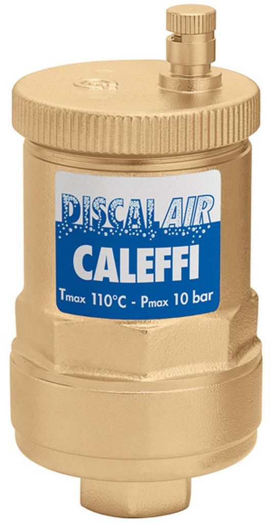 Caleffi Schnellentlüfter DISCALAIR automatisch, Messing 1/2" IG