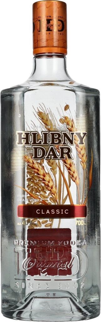 Hlibny Dar Classic Premium Vodka 40% Vol. 0,7l Produktbild 2