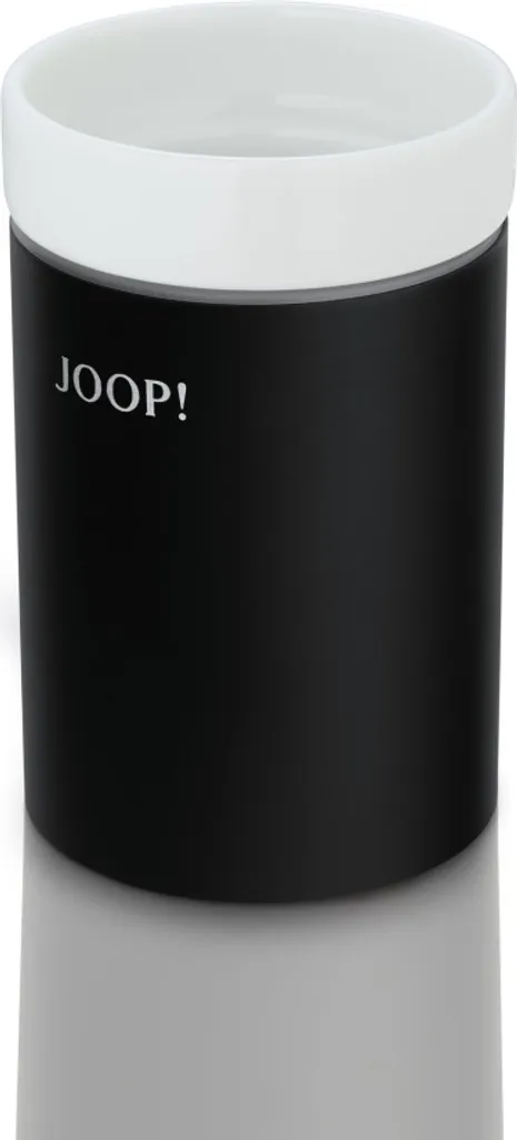 Gobelet à bouche céramique JOOP! Blackline - Design stable noir/blanc